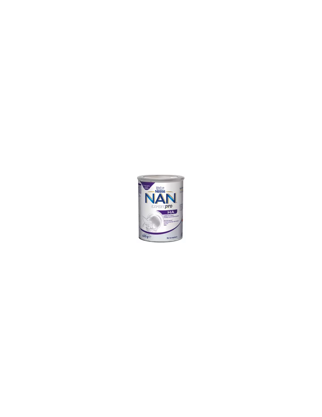 Nan HA Formula lapte praf premium hipoalergenic +0 luni, 400g, Nestle -  FORMULE-LAPTE - NAN