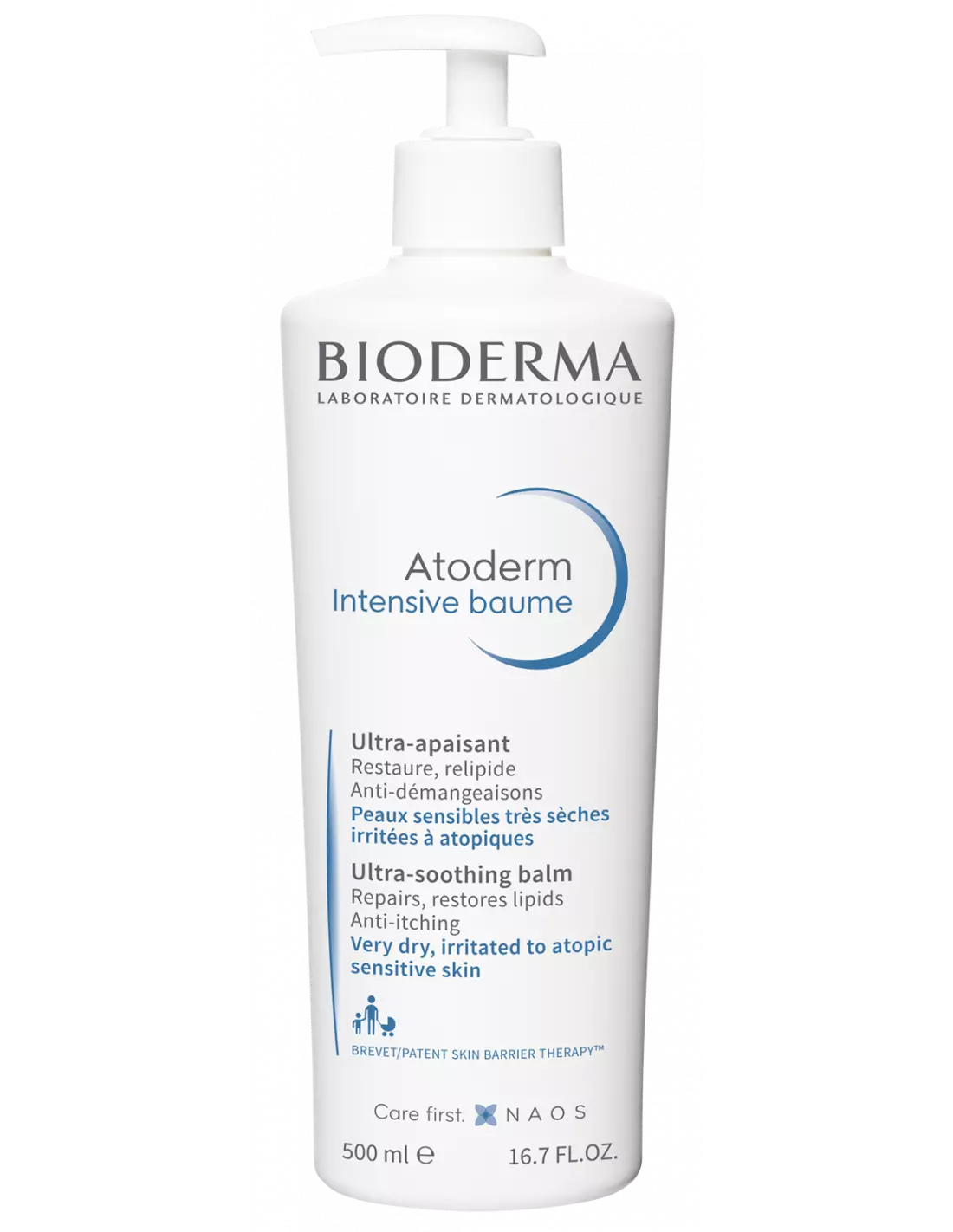 Bioderma Atoderm Intensive Balsam piele uscata si atopica, 500ml -  PIELE-USCATA - BIODERMA
