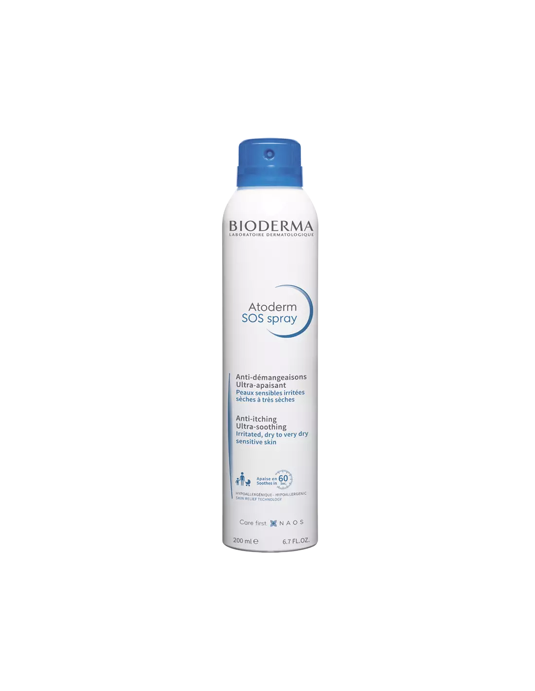 Bioderma Atoderm SOS Spray efect calmant pentru piele sensibila, 200ml -  CREME-SI-LOTIUNI - BIODERMA