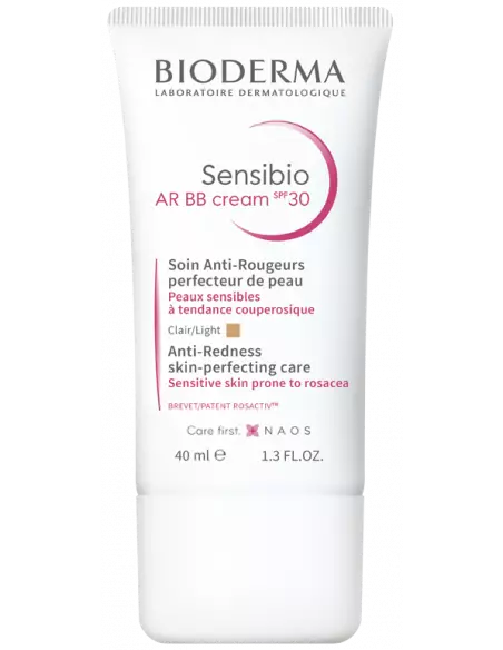 Bioderma Sensibio AR BB Cream crema pentru ten sensibil cu roseata, 40ml -  CREME-HIDRATARE - BIODERMA