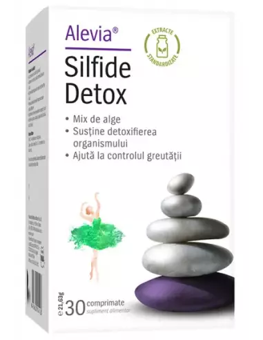 Silfide Detox, 30 comprimate, Alevia - DETOXIFIERE - ALEVIA