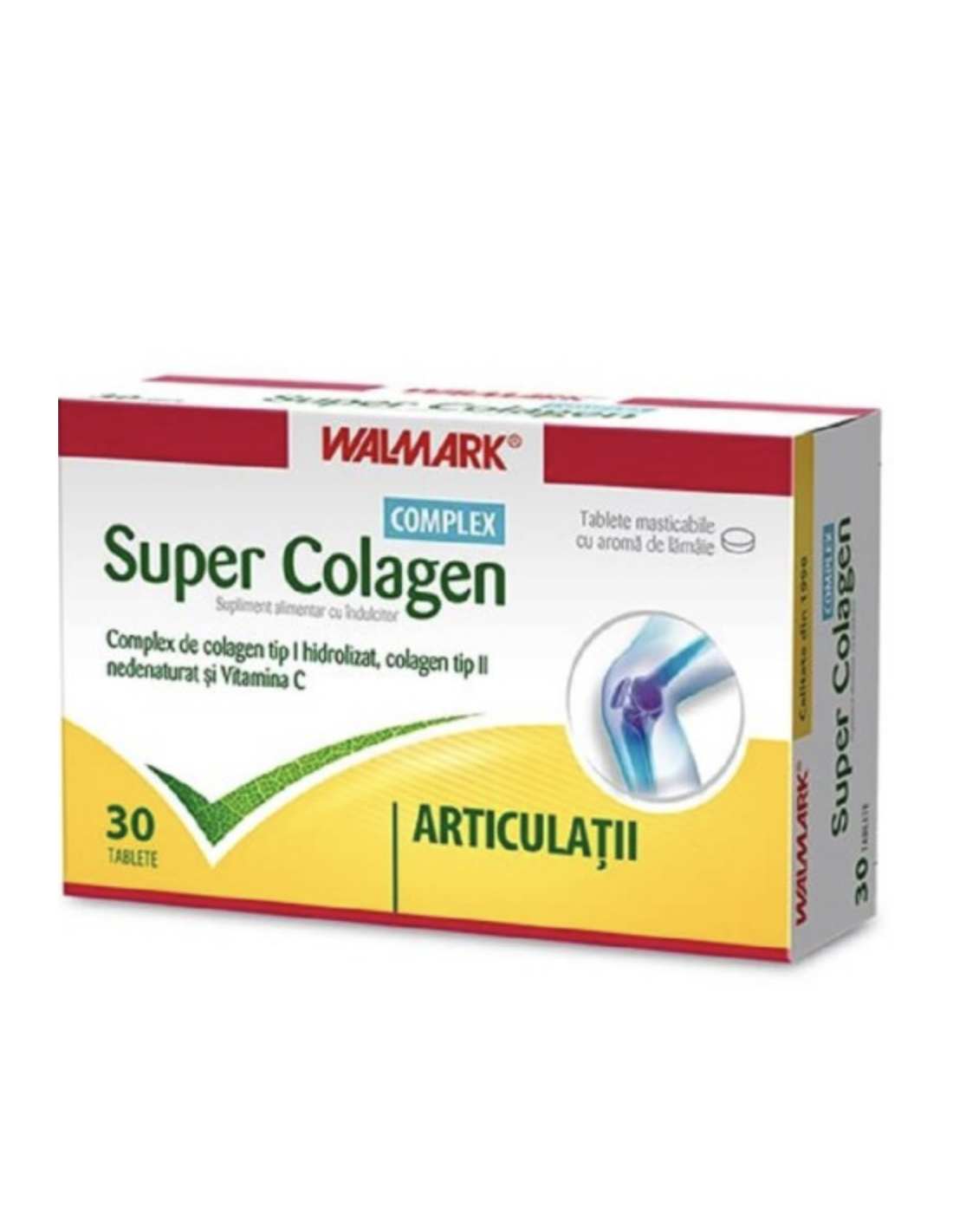 Super Colagen Complex, 30 tablete, Walmark - ARTICULATII-SI-SISTEM-OSOS -  WALMARK