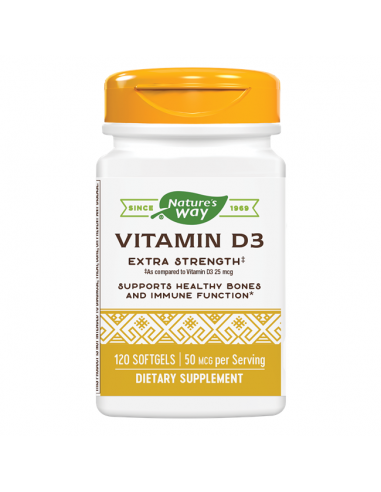 Secom Vitamina D3 2000 UI, 120 capsule - UZ-GENERAL - SECOM