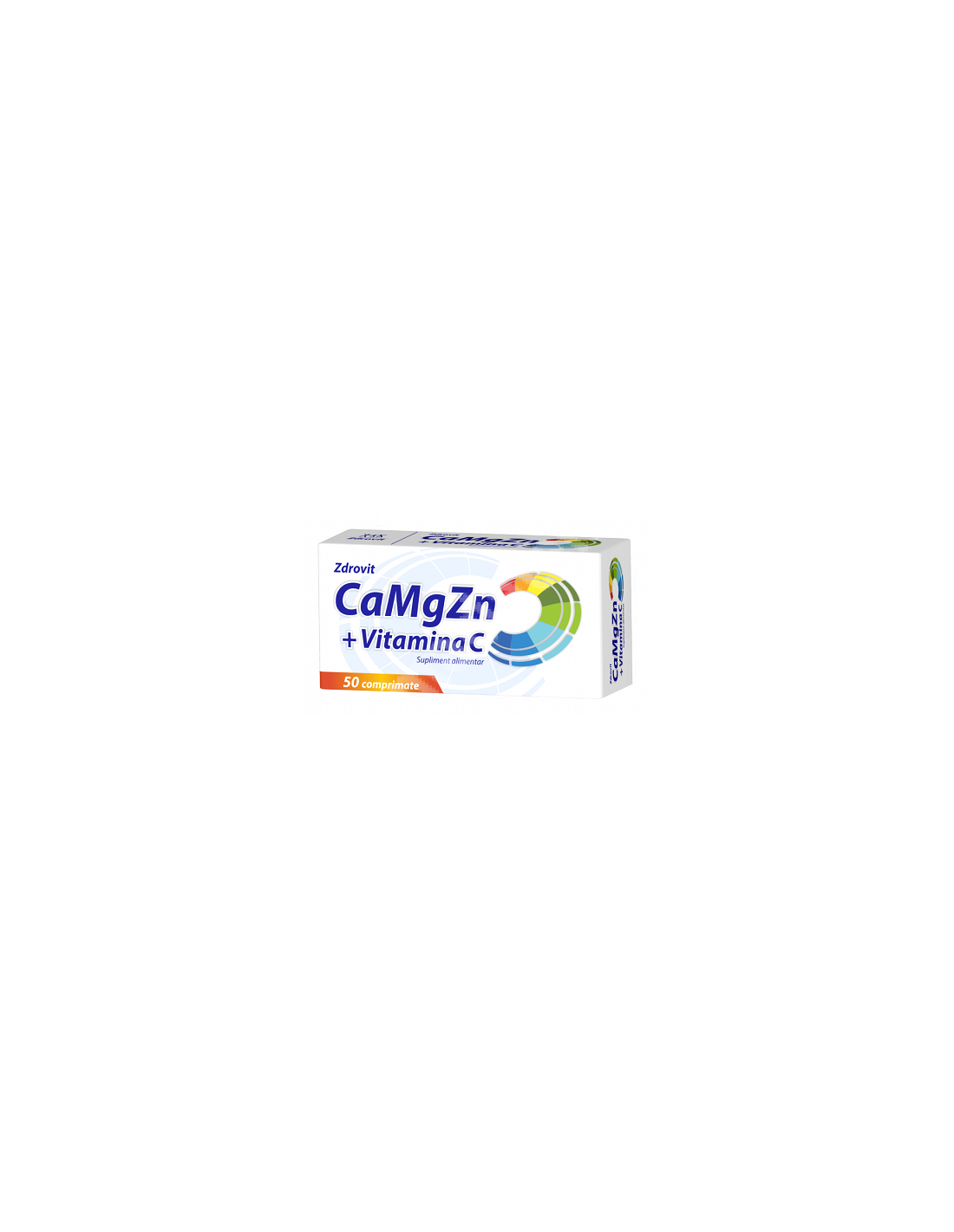 CaMgZn + Vitamina C, 50 comprimate, Zdrovit - UZ-GENERAL - ZDROVIT