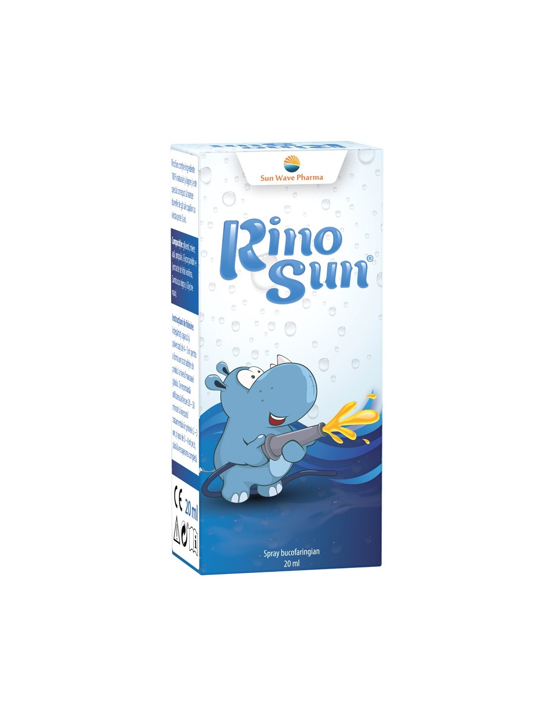 RINOSUN Spray copii, 20 ml, SunWavePharma - DURERE-DE-GAT - SUNWAVE
