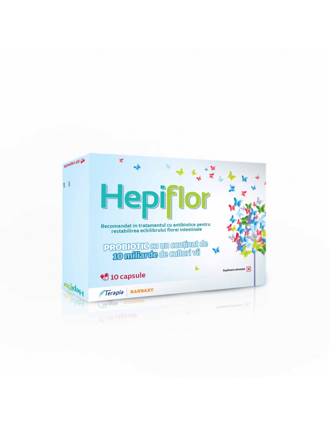 Hepiflor adulti, 10 capsule, Terapia - PROBIOTICE-SI-PREBIOTICE - TERAPIA