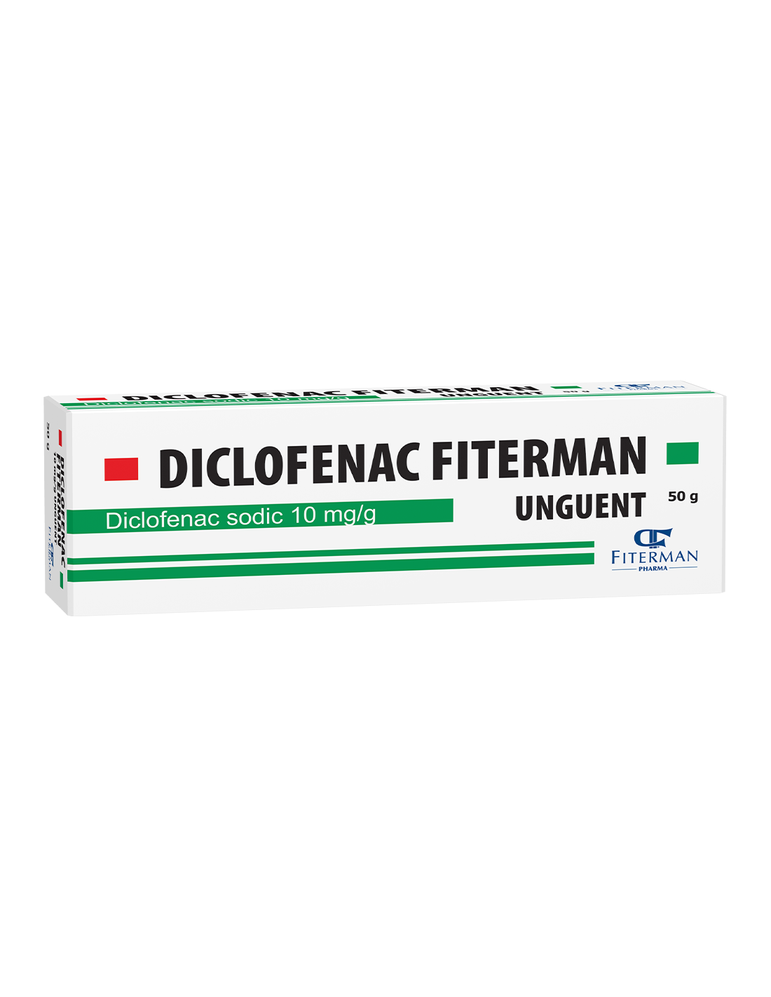 Diclofenac 10mg/g, unguent, 50g, Fiterman - ARTICULATII-SI-SISTEM-OSOS -  FITERMAN