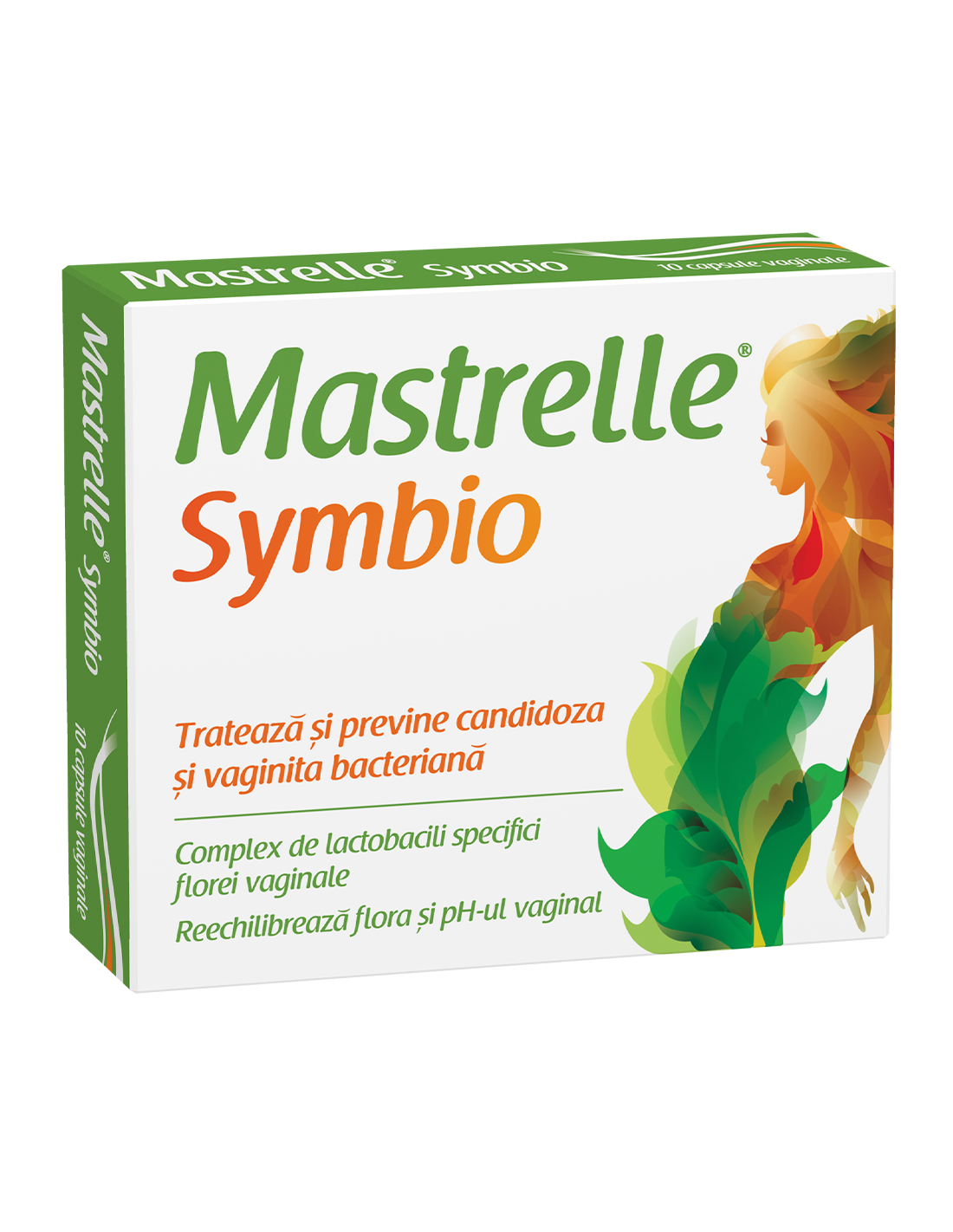 Mastrelle Symbio, 10 capsule vaginale - AFECTIUNI-GENITALE - FITERMAN