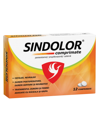 Sindolor, 12 comprimate - ARTICULATII-SI-SISTEM-OSOS - FITERMAN