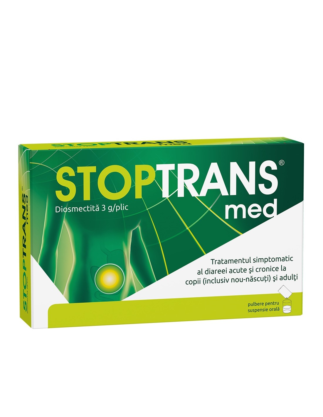 Stoptrans Med, 10 plicuri - DIAREE - FITERMAN