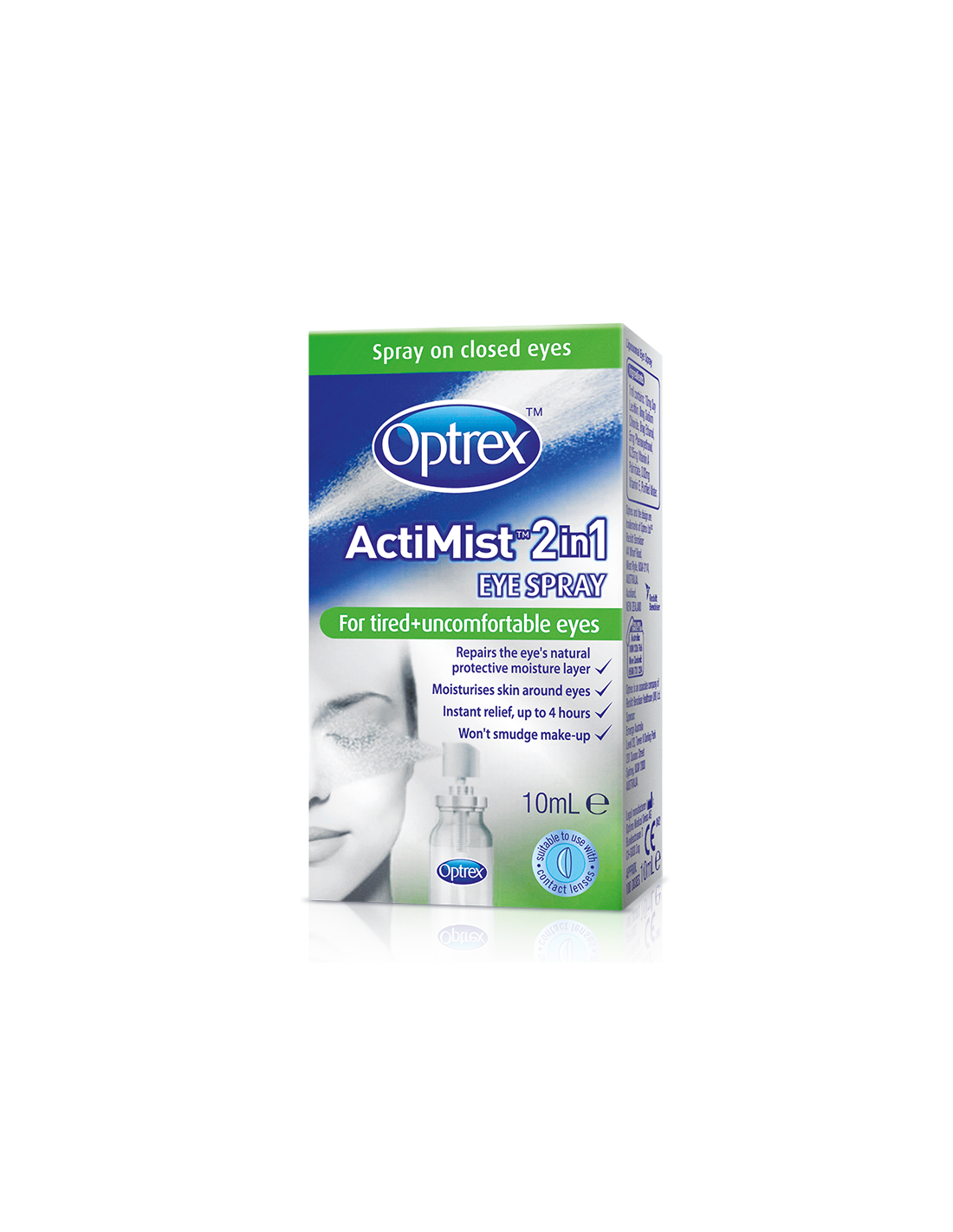 Optrex 2in1 spray pentru ochi obositi si disconfort - AFECTIUNI-ALE-OCHILOR  - RECKITT BENCKISER HEALTHCARE