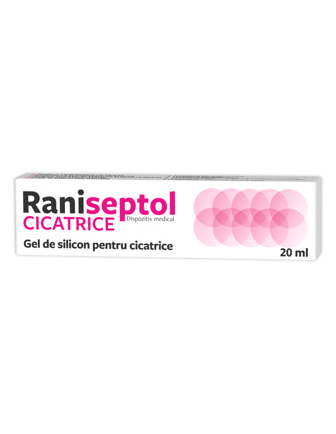Raniseptol Cicatrice gel de silicon, 20 ml, Zdrovit - RANI-ARSURI-CICATRICI  - ZDROVIT