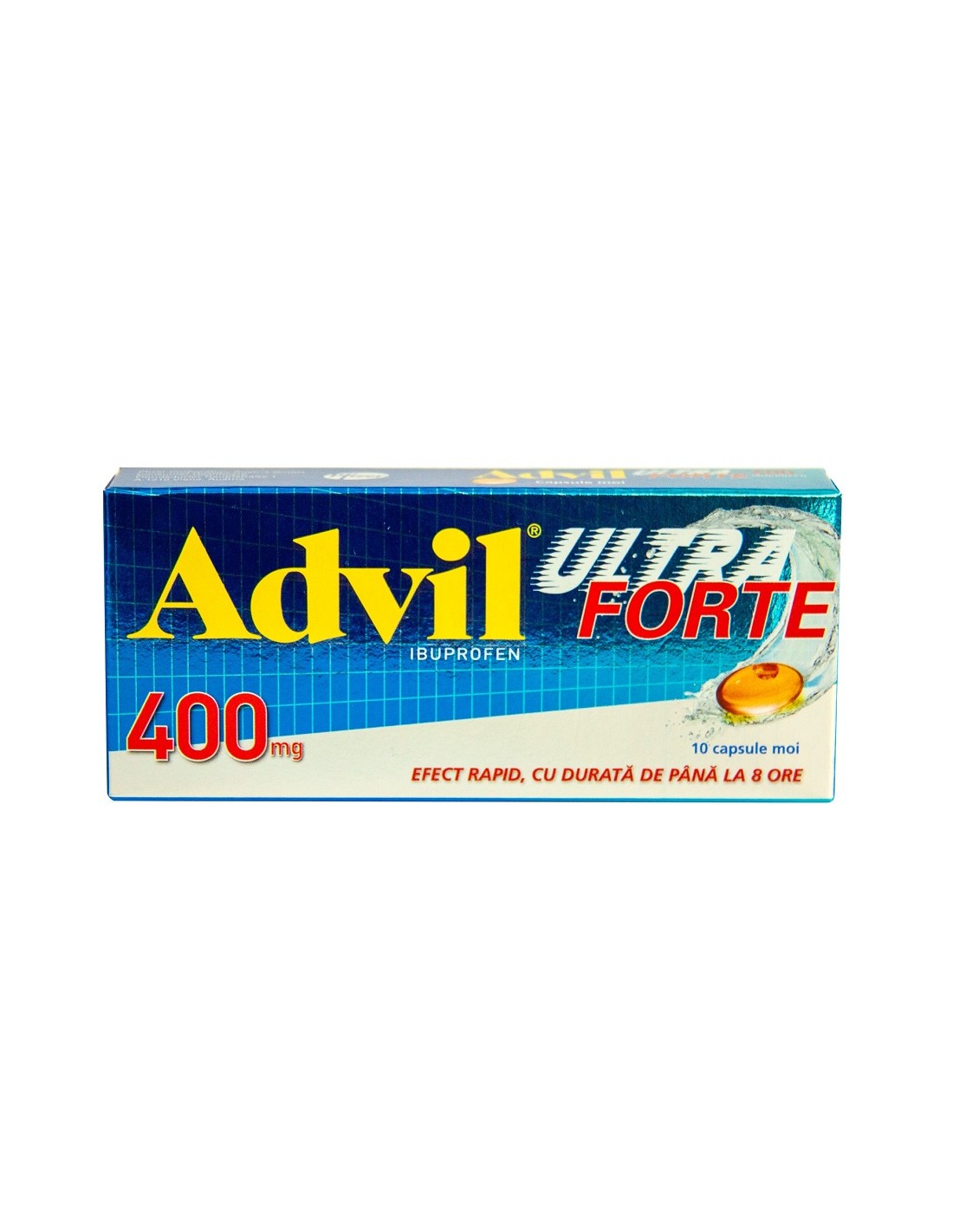 Advil Ultra Forte 400mg, 10 capsule moi - DURERE-SI-FEBRA - GSK SRL OMEGA  PHARMA