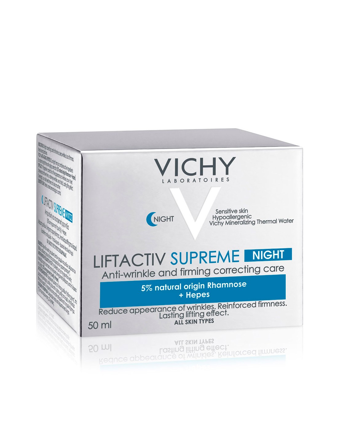 Crema de noapte antirid si fermitate Liftactiv Supreme, 50 ml, Vichy -  ANTIRID - VICHY
