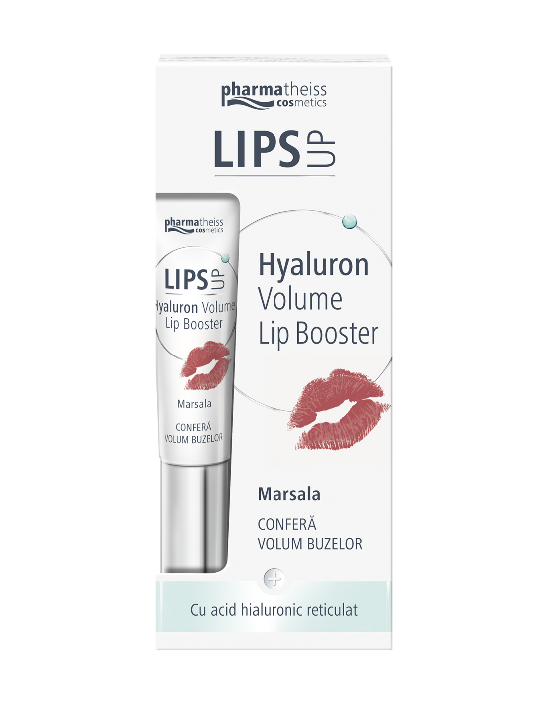 Lips Up Hyaluron Volume Lip Booster Marsala, 7 ml, Zdrovit - INGRIJIRE-BUZE  - ZDROVIT