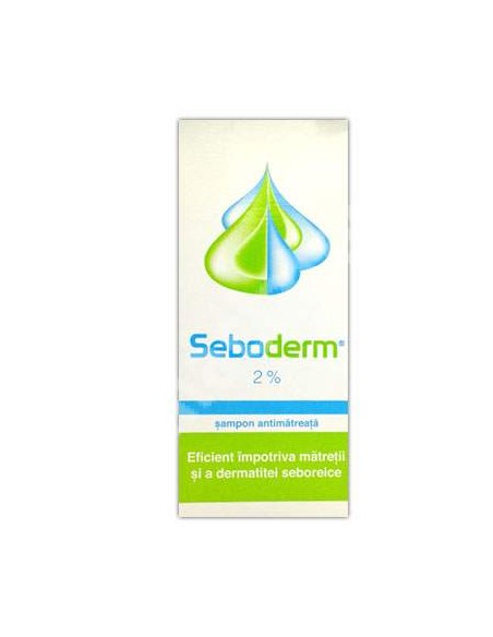 Seboderm Sampon cu ketoconazol 2%, 125 ml, Slavia Pharm - ANTIMATREATA -  SLAVIA PHARM