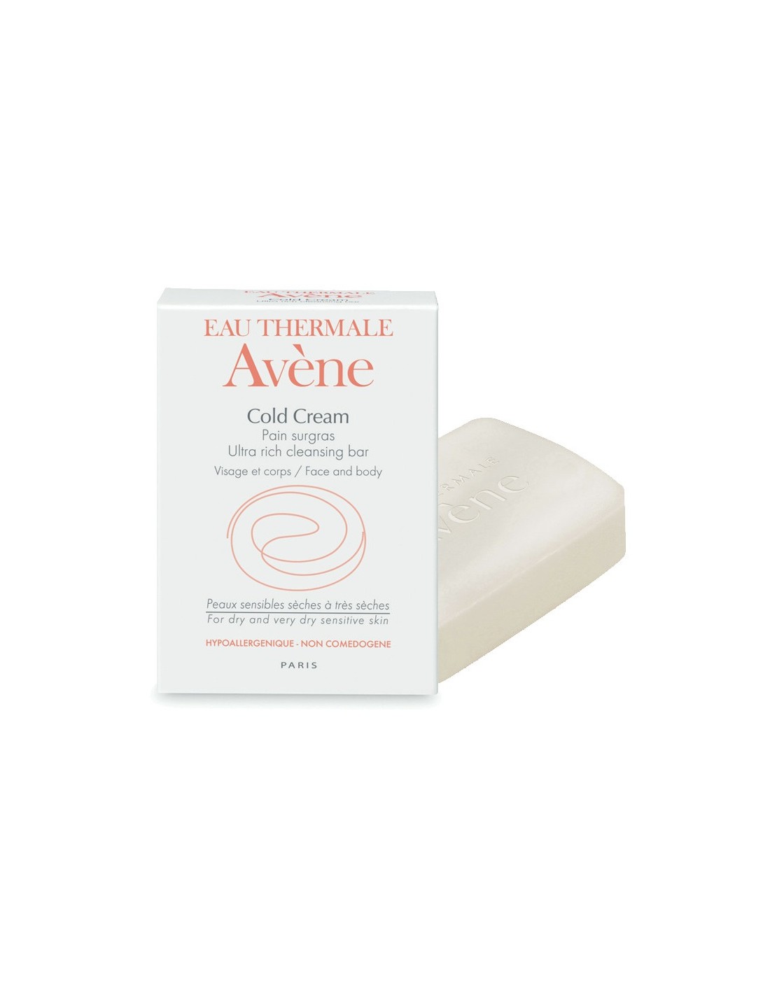 Avene Cold Cream Sapun Emolient, 100g - SAPUNURI - AVENE