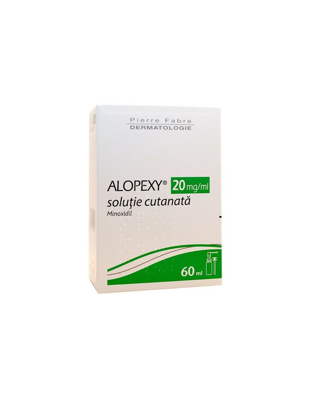Alopexy 2%, solutie cutanata, 60ml, Lab. Pierre Fabre - CADEREA-PARULUI -  PIERRE FABRE DERMO-COSMETIQUE S.A.S.