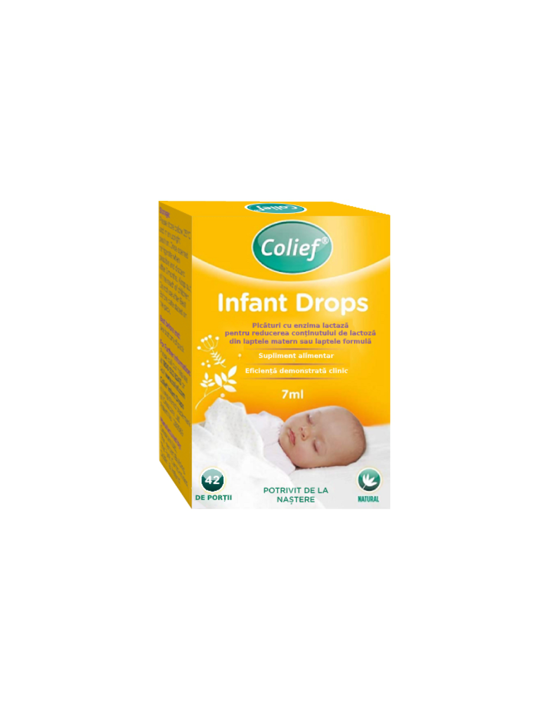 Picături cu lactaza pentru colici Infant Drops, 7 ml, Colief - COLICI -  COLIEF
