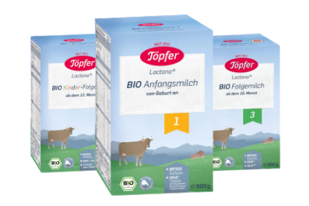 Lapte praf, cereale si produse de ingrijire Topfer - Farmacia Dav